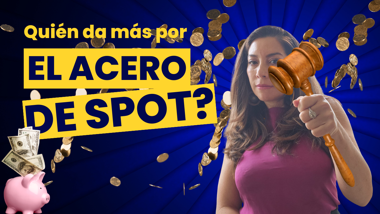 Quien da más por acero de spot?